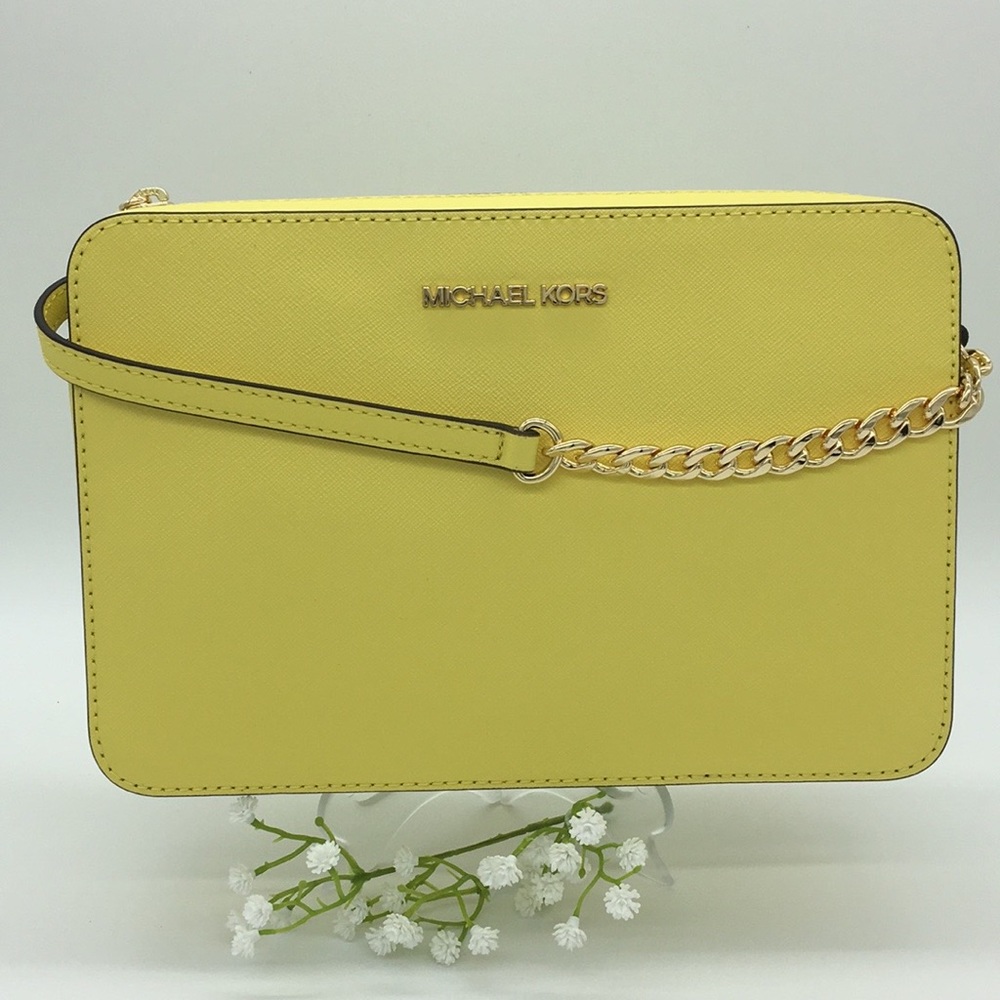 MICHAEL KORS JET SET ITEM LG EW CROSSBODY LEATHER - Picture 4 of 8